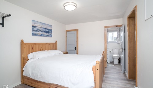 Familien-Ferienhütte, 2 Schlafzimmer, Küche, Flussblick (Not Pet Friendly)