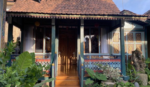 Deluxe-Zimmer, 1 Queen-Bett, Terrasse, Poolblick