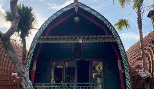 Superior-Doppelzimmer, 1 Schlafzimmer, Terrasse, Poolblick