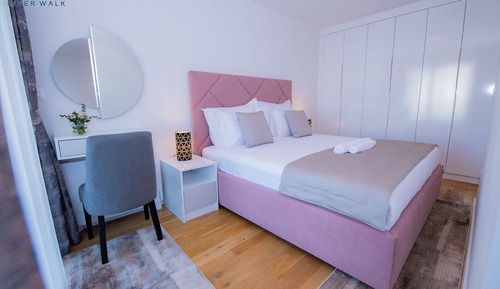 Standard-Apartment, 1 King-Bett und Schlafsofa