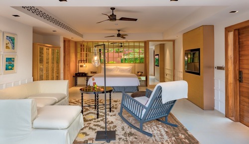 Signature-Studiosuite, 1 King-Bett, eigener Pool, Poolblick