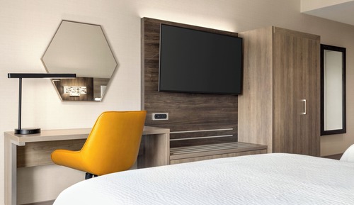 Standardzimmer, 1 King-Bett, barrierearm (Mobility, Roll-In Shower)