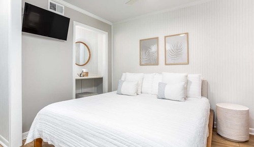 Apartment, 1 King-Bett und Schlafsofa, Poolzugang, Meerblick (#B109 - No Pets)