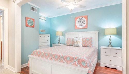 Apartment, 1 Queen-Bett und Schlafsofa, Küche, eingeschränkter Meerblick (#A127 - No Pets)