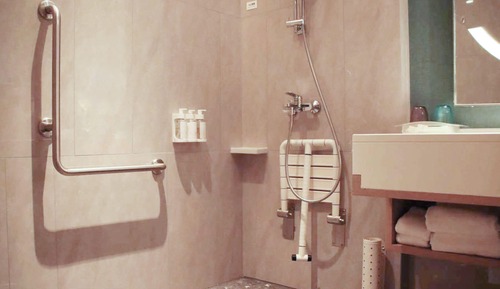 Standardzimmer, 2 Einzelbetten, barrierefrei