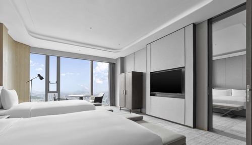 Zimmer, 1 King-Bett, barrierefrei