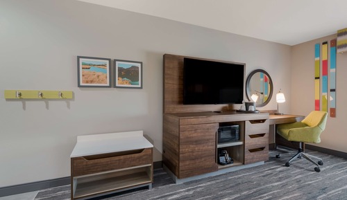 Zimmer, 1 King-Bett, barrierefrei (Hearing)