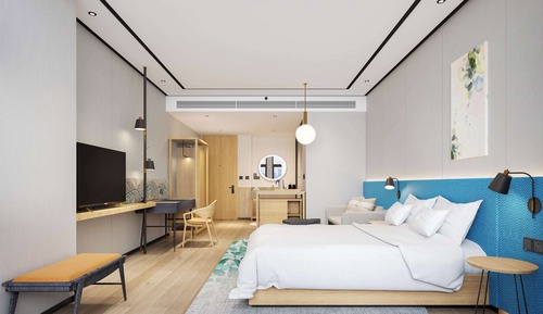 Zimmer, 1 King-Bett