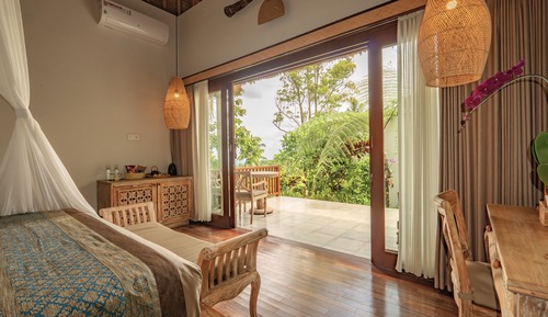 Villa, 1 Schlafzimmer, Gartenblick