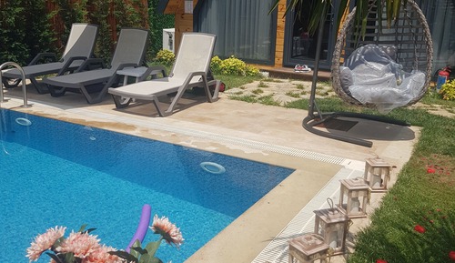 Luxury-Bungalow, 2 Schlafzimmer, eigener Pool