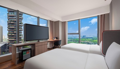 Standardzimmer, 2 Einzelbetten (High Floor)