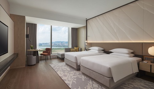Zimmer, Mehrere Betten, Seeblick
