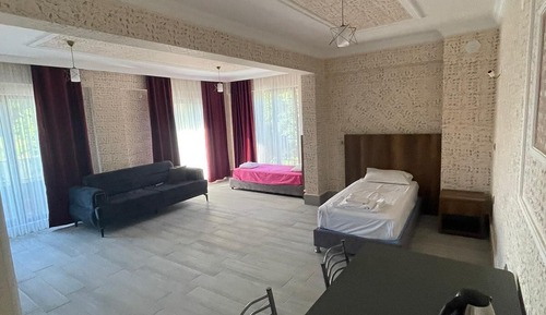 Deluxe-Zimmer, Balkon, Poolblick