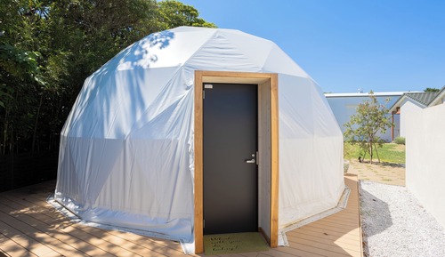 Luxury-Zelt, 2 Doppelbetten, Nichtraucher, Meerseite