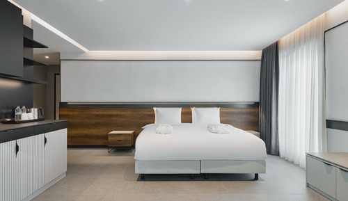 Familien-Suite, Balkon, Gartenblick