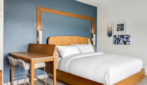 Studio, 1 King-Bett und Schlafsofa