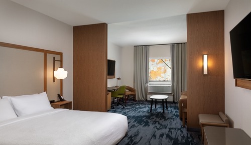 Suite, 1 King-Bett und Schlafsofa, Nichtraucher (Hearing Accessible)