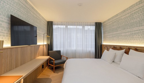 Standard Doppelzimmer mit Stadtblick