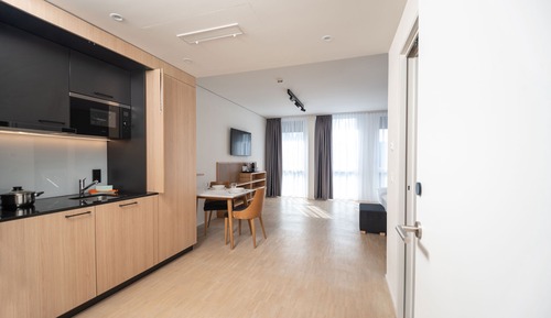 Premium-Zweibettzimmer, Küche