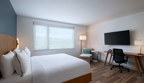 Standardzimmer, 1 King-Bett, Nichtraucher (Hearing Accessible)