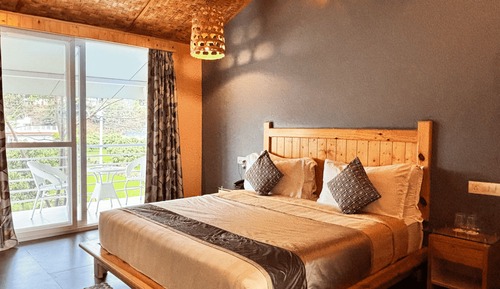Deluxe-Zimmer, Balkon, Gartenblick