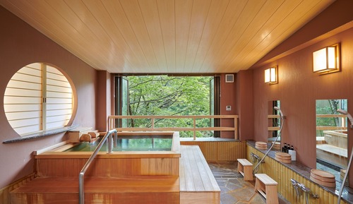 Deluxe-Doppelzimmer, Nichtraucher (with private open-air bath)