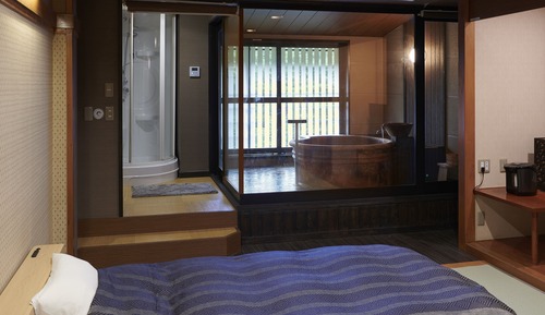 Standard-Doppelzimmer, Nichtraucher (with private open-air bath)