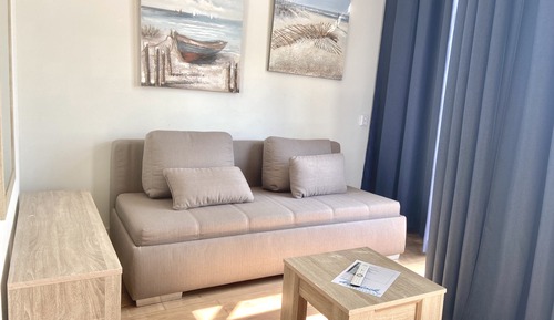 Comfort-Vierbettzimmer, Balkon, Gartenblick