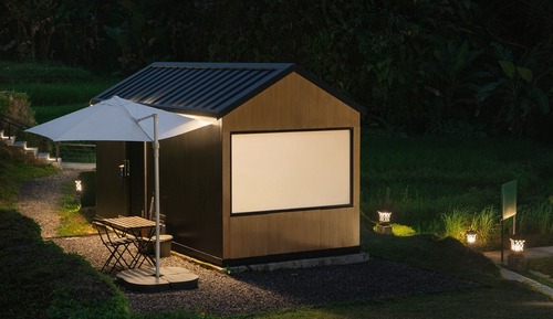 Deluxe-Ferienhütte, Haustiere gestattet