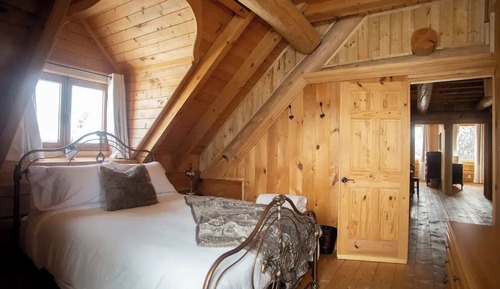 Deluxe-Zimmer, 1 Queen-Bett, Nichtraucher, Flussblick (Vue Vallée)