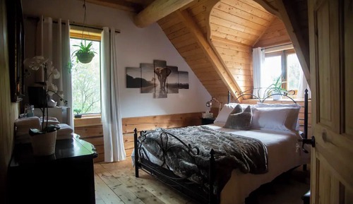 Deluxe-Zimmer, 1 Queen-Bett, Nichtraucher (Vue Boisée)