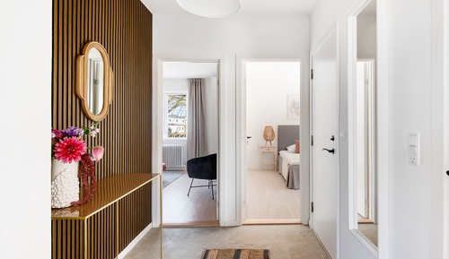 Apartment, 2 Schlafzimmer, Balkon, Gartenblick