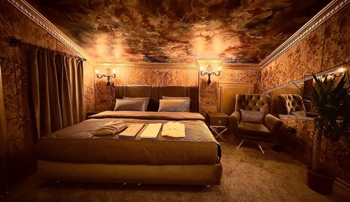 Honeymoon-Zimmer, 1 King-Bett, Nichtraucher, Gartenblick