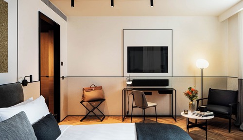Zimmer, 1 King-Bett, Eckzimmer