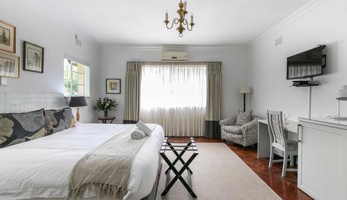 Business-Doppel- oder -Zweibettzimmer, 1 King-Bett, Gartenblick