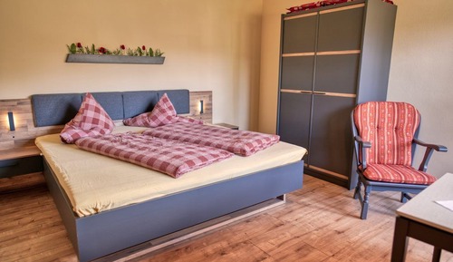 Doppelzimmer zur Einzelnutzung