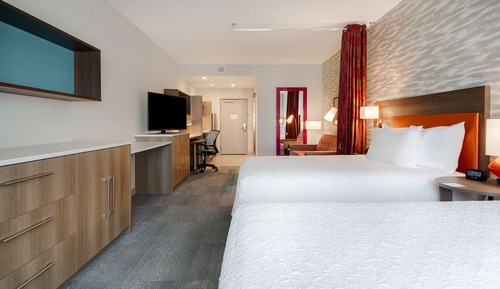 Suite, 2 Queen-Betten, barrierefrei, Badewanne