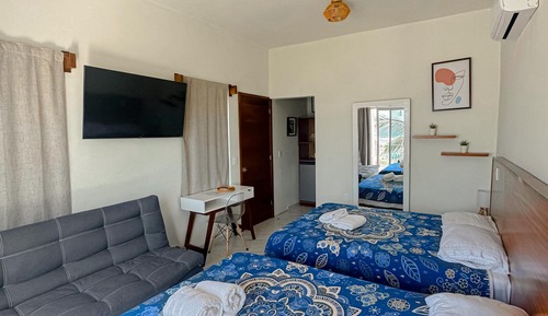 Comfort-Doppelzimmer, Terrasse, Meerblick