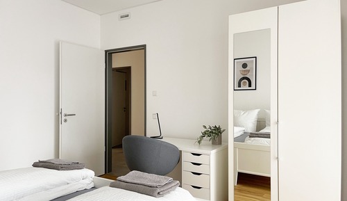 Deluxe-Apartment, 1 Doppelbett und Schlafsofa