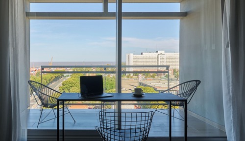 Superior-Zimmer, Flussblick