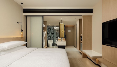 Standardzimmer, 1 King-Bett, Stadtblick