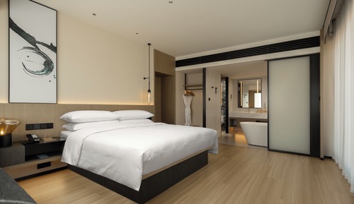 Suite, 1 King-Bett, Stadtblick