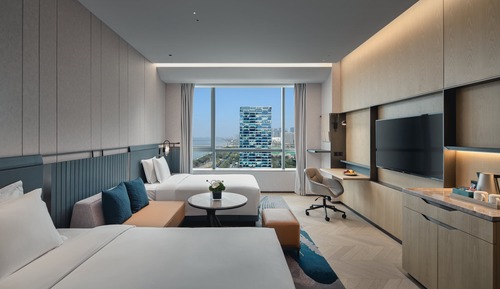 Standardzimmer, Mehrere Betten (Qianjiang CBD View)