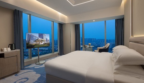 Deluxe-Zimmer, Mehrere Betten, Ausblick