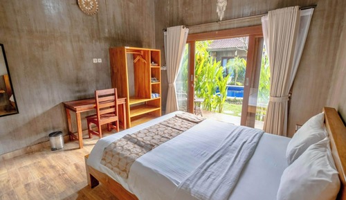 Standard-Doppelzimmer, 1 Doppelbett, Nichtraucher, Poolblick