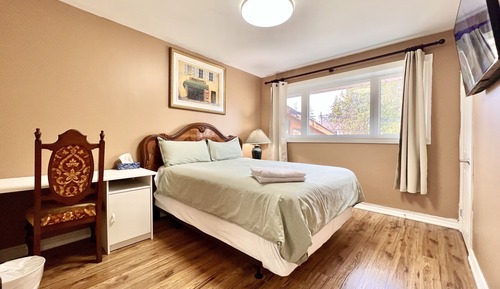 Comfort-Doppelzimmer, 1 Queen-Bett, Gemeinschaftsbad, Gartenblick