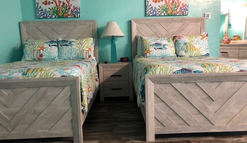 Doppelzimmer, 2 Doppelbetten, Haustiere gestattet