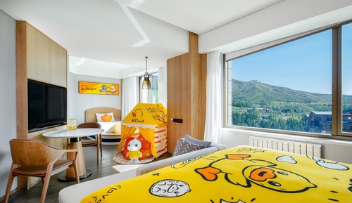 Familienzimmer, 2 Doppelbetten, Ausblick