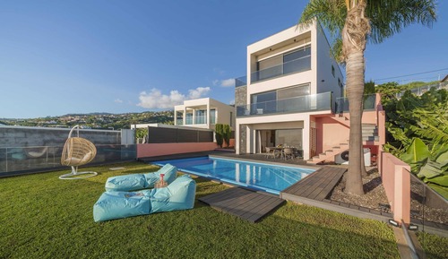 Basic-Villa, Mehrere Betten, Meerblick