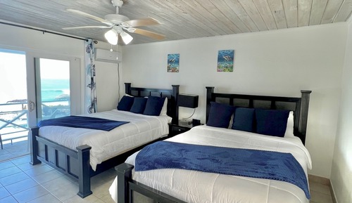 Standard-Doppelzimmer, 2 Queen-Betten, Meerblick, Strandnähe